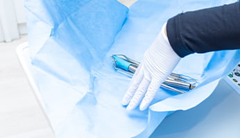 徹底した滅菌システム